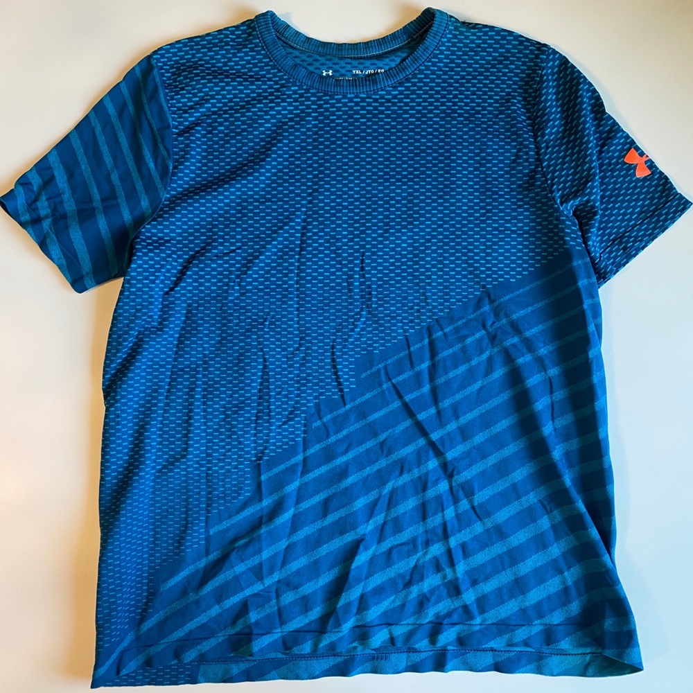 Under Armour blue shirt